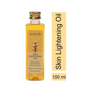 Auravedic Skin Lightening Oil 100 ml for Face and Body