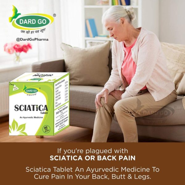 Dardgo Ayurvedic Sciatica Treatments Tablets 100% Pain Relief Strength to Bones & Muscles (Pack of 2x 60 Tablet)-7
