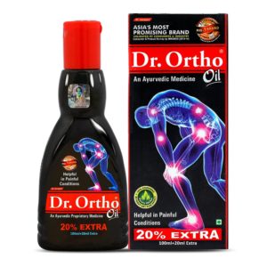 Dr. Ortho Pain Relief Ayurvedic Medicine Oil - 100ml+20ml Extra-0