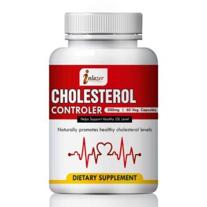 Inlazer Cholesterol controller herbal capsules 100% Ayurvedic-0