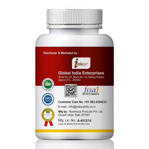 Inlazer Cholesterol controller herbal capsules 100% Ayurvedic-2