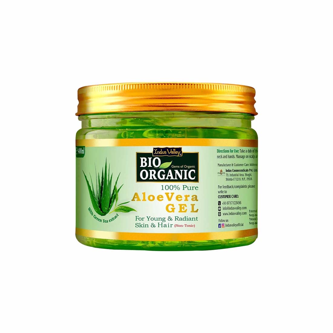 Organic Non-Toxic Aloe Vera Gel
