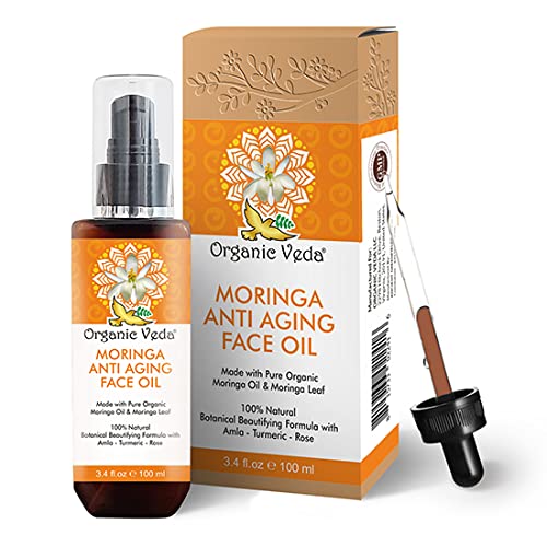 Organic Veda Moringa Anti Aging Face Oil